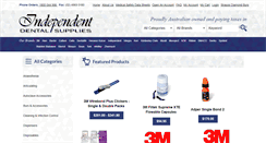Desktop Screenshot of independentdental.com.au